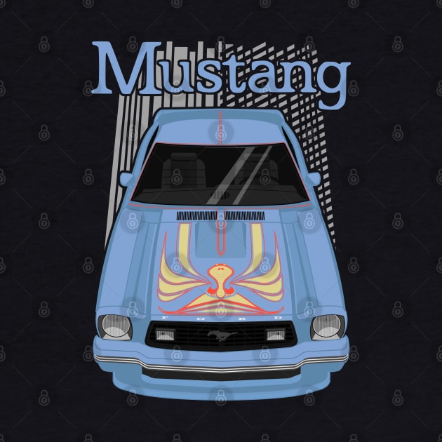 Mustang King Cobra 1978 - Bright Blue by V8social